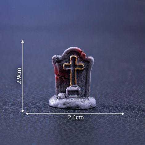 Figurines de couples de crânes pour Halloween, décorations et accessoires mignons à faire soi-même, ornements de bureau miniatures représentant des paysages