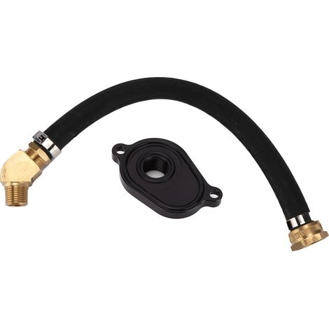 Ölkühler-Spülset für Fahrzeuge mit eloxiertem Aluminiumadapter, Ersatzteil für Ford Powerstroke 6.0L 2003-2010 (1/5)