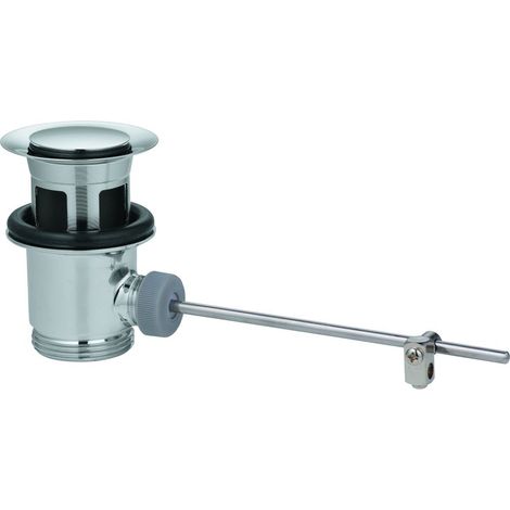 Grohe Ablaufgarnitur 1 1/4" für Waschtisch-/Bidet-Armaturen, mit Überlauf, Nickel, 28910BE0 (1/3)