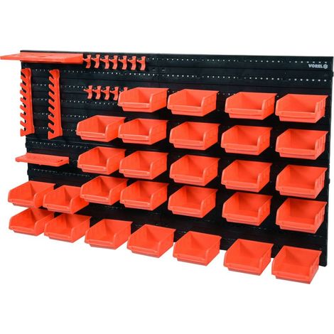 Pannello portautensili con contenitori 48 pezzi 78771 VOREL (1/5)