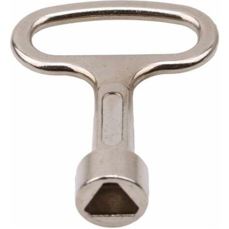 Clé Universelle pour Panneau De Verrouillage À Clé, Prise Carrée, Triangle, Armoire, Train De Commutation, Coffret Électrique (1/5)