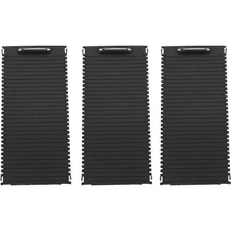 Lot de 3 stores enrouleurs pour console centrale intérieure de voiture Mercedes Classe C W204 S204 et Classe E W212 S212 A20468076079051 (1/5)