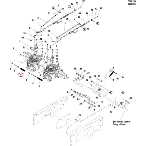 Molla di trazione LR5101339 ORIGINALE FERRIS