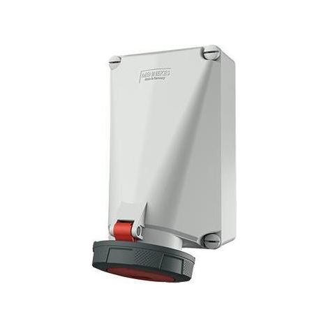 Mennekes 143 CEE Wandsteckdose 125A 5 Pole grau (1/5)