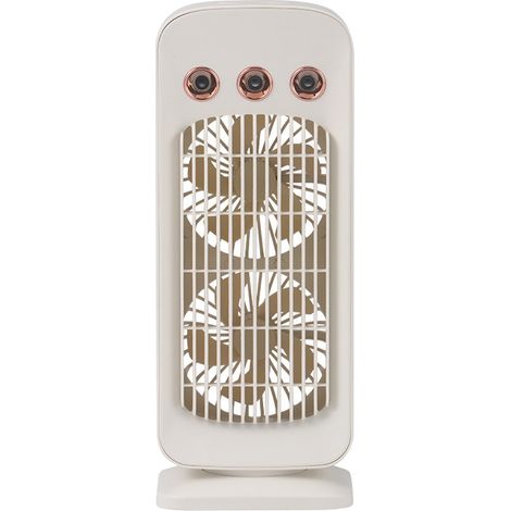Schwenkbarer Ventilator mit Wasservernebelung, kühlender Büroventilator mit integriertem Luftbefeuchter, ideal für den häuslichen und bürotauglichen Einsatz (1/2)