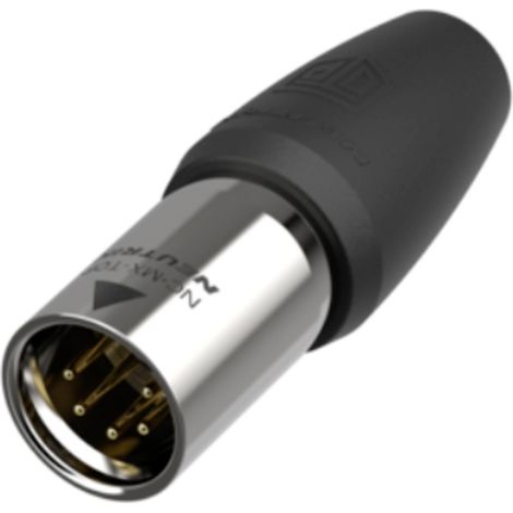 Neutrik NC5MX1-TOP XLR-Steckverbinder Stecker, gerade Polzahl: 5  Schwarz 1 St.