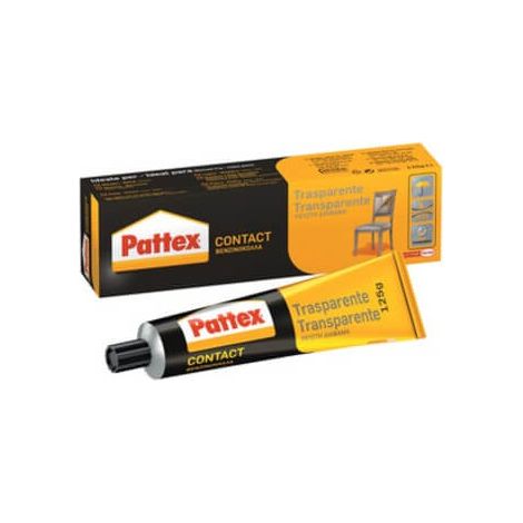 Pattex Adhésif Transparent Gr.125 Cuir Cuir Bois Papier Carton Feutre Liège