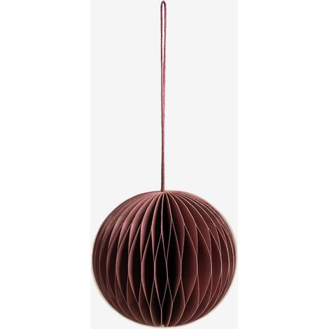 Pack de 6 boules de papier nid d'abeille Elsa SKLUM Cèdre rouge