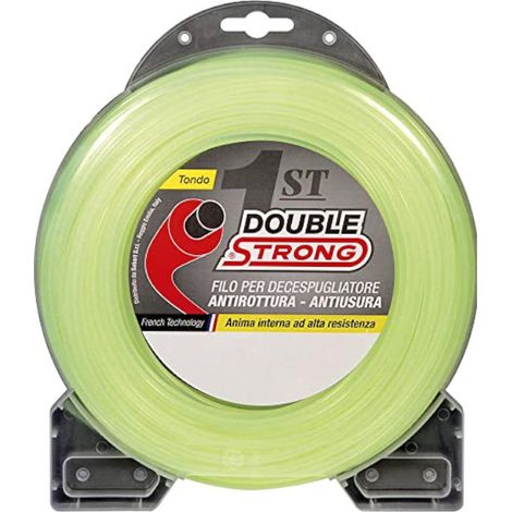 Filo per Decespugliatore Double Strong Tondo 3,0mm x 12,2m
