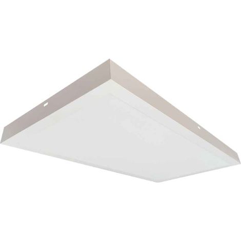 LED-Flächenleuchte Kisongo Oberfläche 36W 6000K Weiß 90x30cm (1/5)