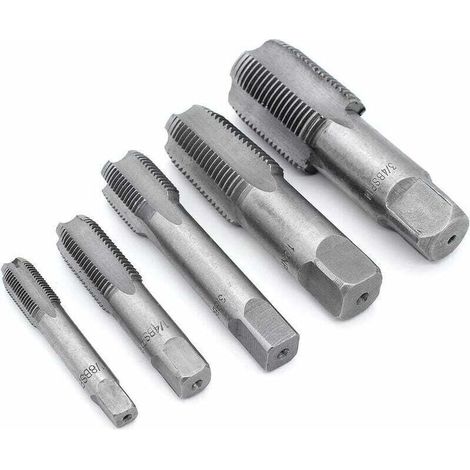 Stück BSP 55 Grad Rohrgewindebohrer G1/8 G1/4 G3/8 G1/2 G3/4-Crezuo (1/4)