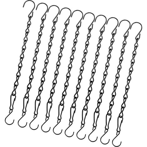 10 chaînes de suspension en fer résistant aux intempéries (1/5)