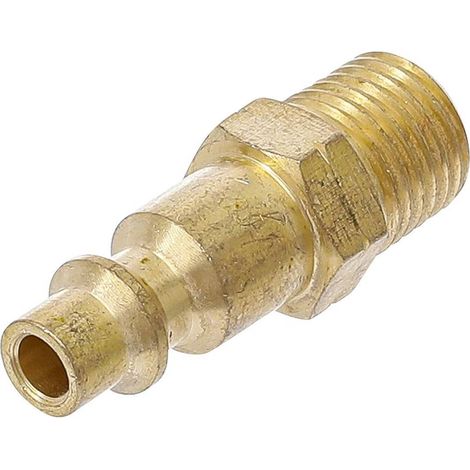 Raccord Rapide à Air Comprimé 6,3 mm (1/4) - Filetage Mâle - Connexion Fiable et Rapide - D-Work