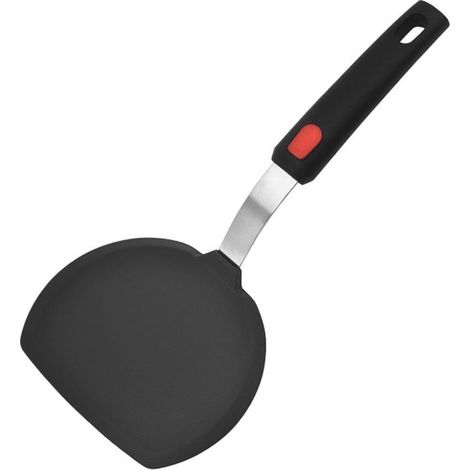 Spatola per pancake Dailygoods, resistente al calore fino a 315°C, manico ergonomico in silicone, rivestimento antiaderente, senza BPA, dimensioni 27,5 x 13 cm, spatola da cucina (1/5)
