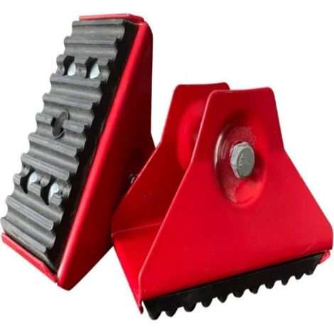 Patins antidérapants pour échelle télescopique, patins de rechange en aluminium pour échelle, paire (1/5)