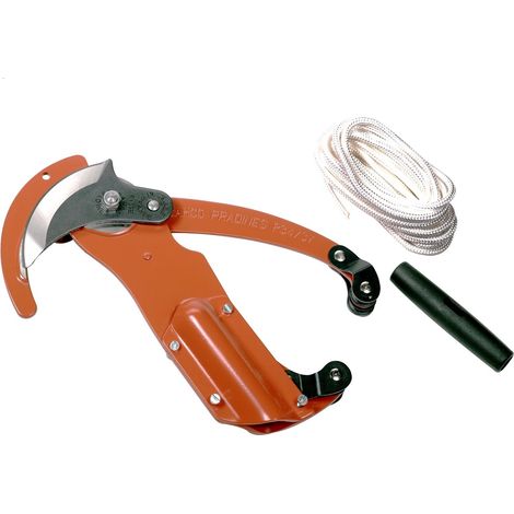 Jardiaffaires – Kit échenilloir Bahco P34-37 – Scie arboricole 360mm à dents en acier trempé – Perche télescopique aluminium 2 à 5 mètres – Pour coupes jusqu'à 40mm