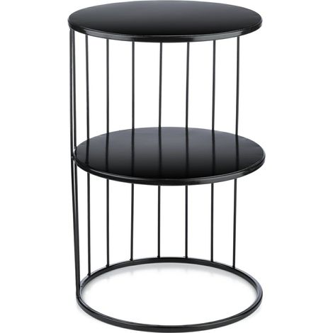 Tavolino da caffè Kobus nero (1/5)