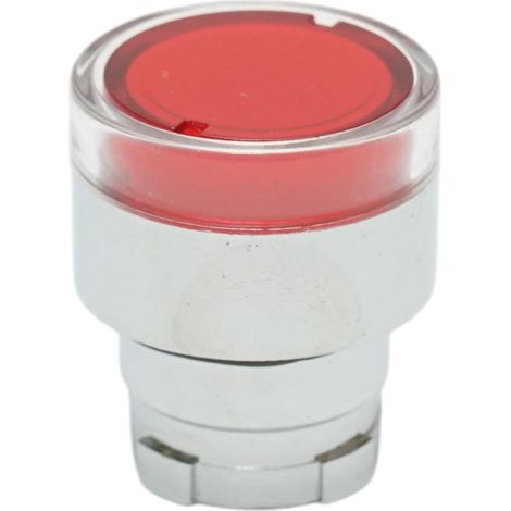 Testa pulsante di comando illuminata rossa Ø 22mm LAY5 Breckner Germany (1/5)