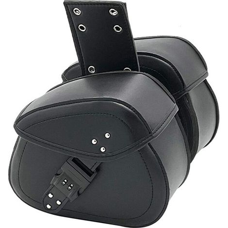 Sacoches de Selle Universelles pour Moto avec Verrouillage par Mot de Passe, Rangement Latéral pour Outils, Sacoches de Selle pour Moto ,