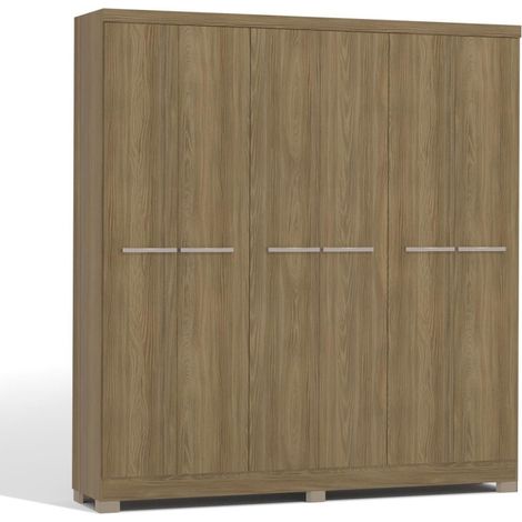 Armario Vestidor 6 Puertas Walk - Nogal (1/4)