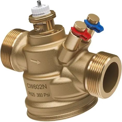 Danfoss Valvola di regolazione indip, dalla pressione ABQM 4,0 DN25, 220-2200 l/h, m, Mn, 1 1/4''AG, 003Z8205