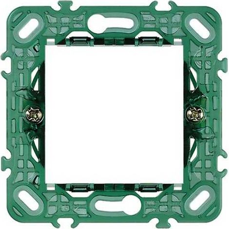 Soporte para cajas empotradas de 2 módulos plana 14602