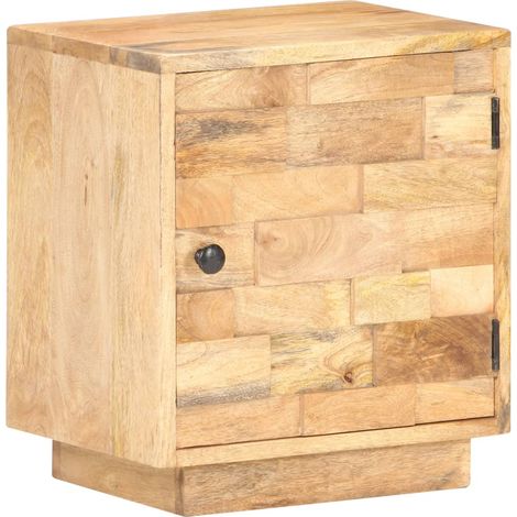 Nachttisch 40x30x45 cm Massivholz Mango