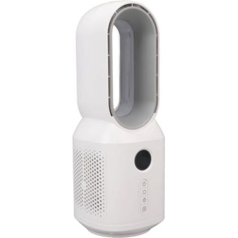 Ulisem  Ventilateur de bureau sans pales, vent à 3 vitesses, oscillant à 106 degrés, Rechargeable, avec (1/5)