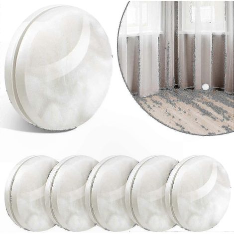 Lot de 6 poids magnétiques pour rideaux, voilages et nappes – Solution imperméable et résistante au vent pour fenêtres et extérieur (1/5)