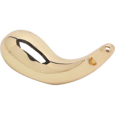 Spatule applicateur crème contour des yeux anti-poches et rides, massage facial portable, baguette dorée 61 mm (1/5)