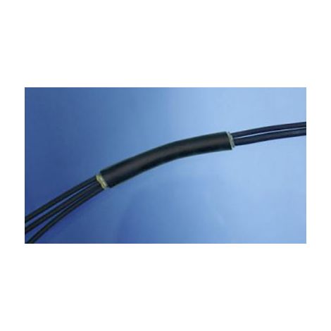 Hongshang H-5(4X)-F 8/2 Schrumpfschlauch schwarz 1,22 m