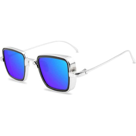 1 par de gafas de sol, metal, rectangulares, PC, para exteriores (1/5)