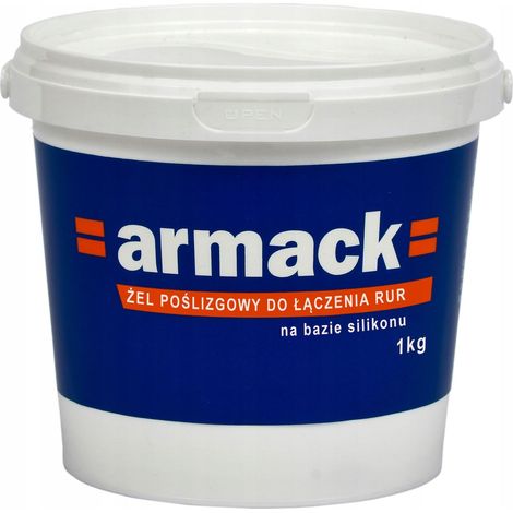 Pasta de silicona Armack para unir tuberías 1 kg (1/5)