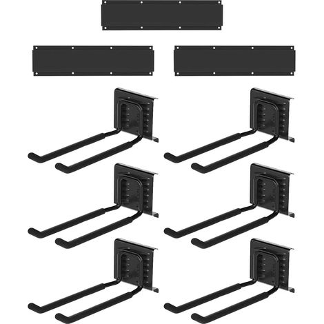 Crochet mural pliable en fer pour garage, organisateur d'outils peu encombrant (1/5)