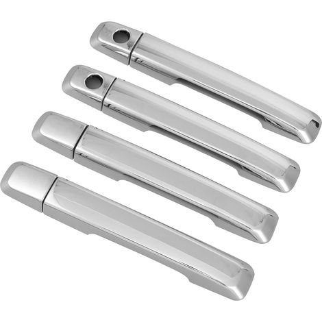 4 Poignées de Porte Auto ABS Chromé pour ISUZU D-MAX 2012-2015, Cache Bouton de Porte Extérieur, Kit de 4 Pièces (1/5)