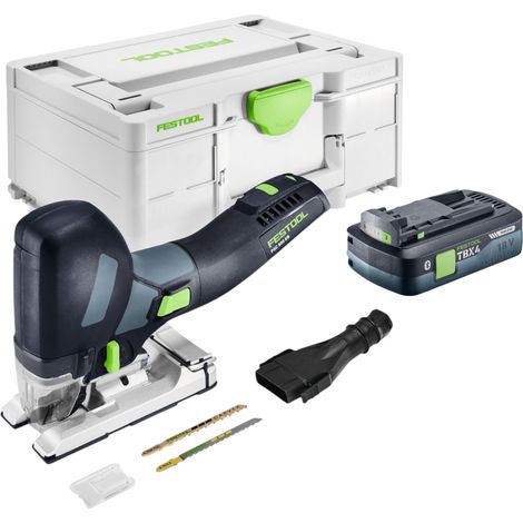 Scie sauteuse pendulaire sans fil Festool PSC 500 EB-Basic 18 V 120 mm + 1 batterie 4,0 Ah + Systainer - sans chargeur (1/5)
