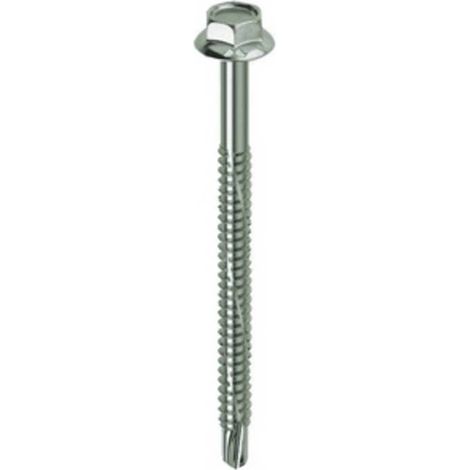 5 x SC TIRAFONDO AUTOPERFORANTE TE 6,3X 40MM 20PZ CHROM KOVERVIT DX
