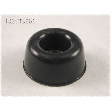 Hammond Electronics 1421T9BK Gerätefuß selbstklebend, rund Schwarz (Ø x H) 22.3 mm x 10.2 mm 24 St.