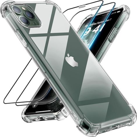 Handyhülle iPhone 11 Pro TPU Panzerglas iPhone 11 Pro Transparent (1/5)