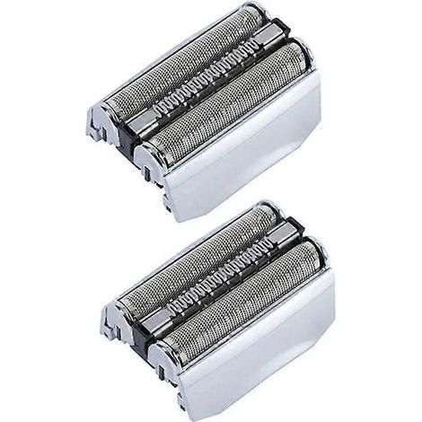 Lot de 2 têtes de rechange 70S pour rasoir électrique à grille Braun Series 7 (790Cc, 760Cc, 750Cc, 720Cc, 7). (1/5)