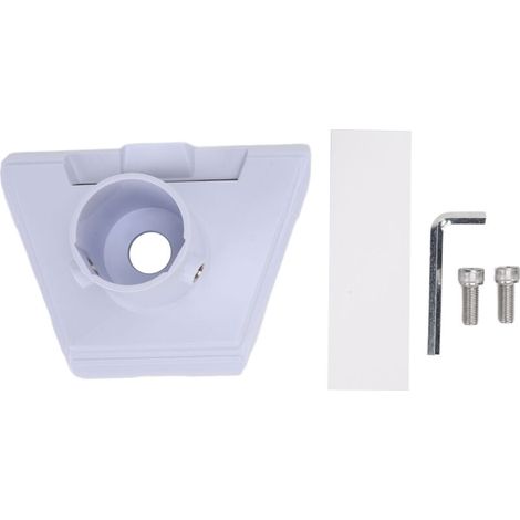 Adaptateur de tuyau pour Gen 3 ASA, étanche, plaque de montage sur poteau Internet par Satellite V3, plat Standard blanc.