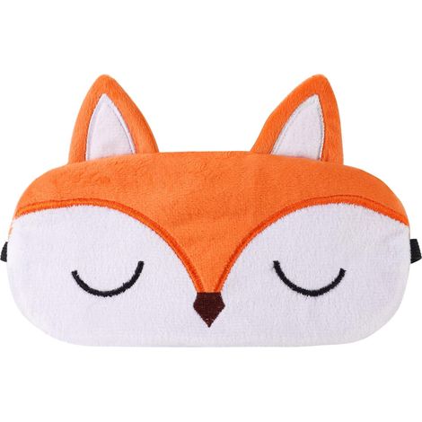 Schlafmaske, niedliche 3D-Plüsch-Schlafmaske für Kinder, weich und atmungsaktiv, atmungsaktive Reiseschlafmaske für Kinder, Mädchen, Frauen und Erwachsene