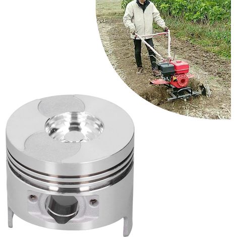 Piston de motoculteur diesel refroidi par air, pièces de motoculteur, piston de motoculteur 186FA (1/5)