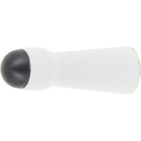 Butée de porte à fixer au mur CHRISLIGNE bois blanc L.8 x H.3 x l.3 cm (1/3)