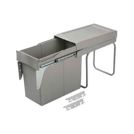 Linea 224DM raccoglitore di rifiuti per porta da 300 mm, 1x30l SANS MARQUE