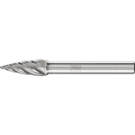 PFERD TOOLS Hartmetall Hochleistungsfrässtift ALU Spitzbogen SPG Ø 08x20mm Schaft-Ø 6mm für Alu/NE Metalle (1/4)