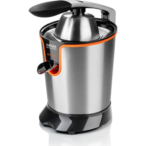 Haeger Pro Juice 600 Zitruspresse aus Edelstahl