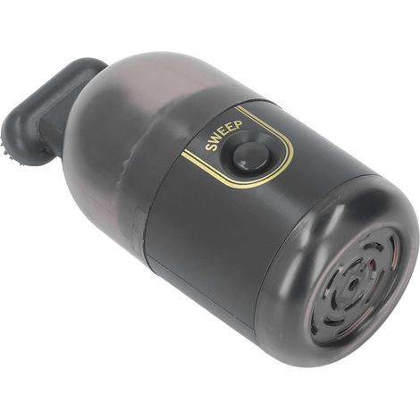 Mini-Akku-Handstaubsauger, wiederaufladbar über USB, für Zuhause, Auto oder Büro (schwarz) (1/5)