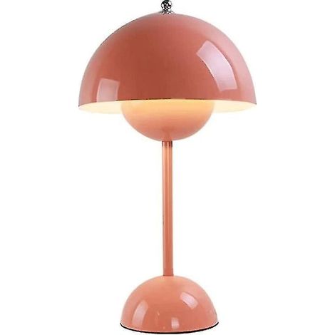 Lampe de table champignon en pot de fleurs, lampe de table simple pour bureau, salon ou chambre, lampe de table design, créative et chaleureuse, lampe de table LED (1/5)