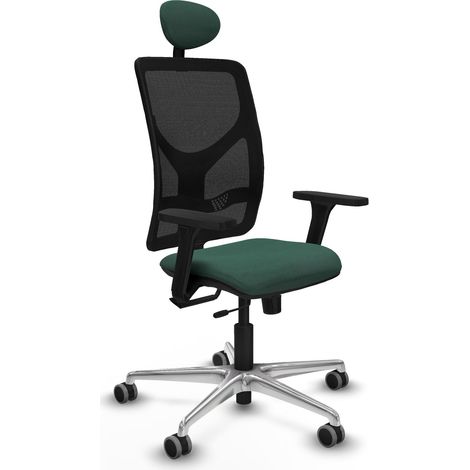 Bürostuhl piqueras y crespo Motilla schwarz mesh grün (1/2)